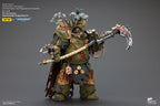 Warhammer 40k Action Figur 1/18 Death Guard Deathshroud Terminator 1 med Manreaper och Plaguespurter Gauntlet Joy Toy (CN)