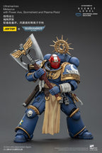 Warhammer 40 000 Actionfigur Ultramarines Metaurus med Power Axe, Stormshield och Plasma Pistol 13 cm Joy Toy (CN)