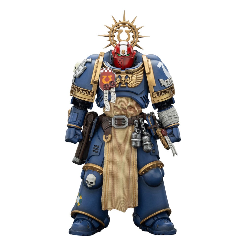 Warhammer 40 000 Actionfigur Ultramarines Metaurus med Power Axe, Stormshield och Plasma Pistol 13 cm Joy Toy (CN)