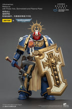 Warhammer 40 000 Actionfigur Ultramarines Metaurus med Power Axe, Stormshield och Plasma Pistol 13 cm Joy Toy (CN)