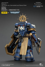 Warhammer 40 000 Actionfigur Ultramarines Metaurus med Power Axe, Stormshield och Plasma Pistol 13 cm Joy Toy (CN)
