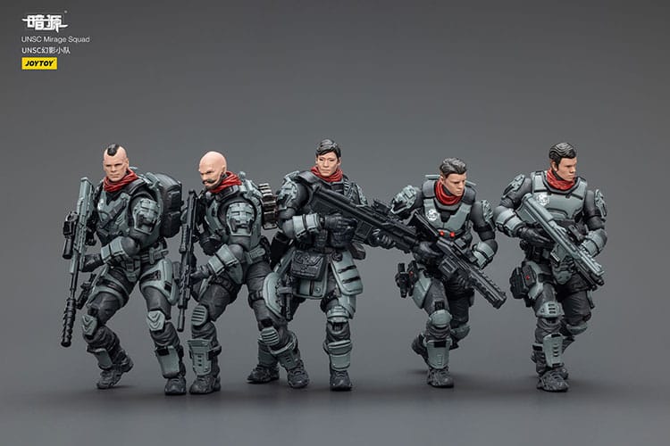 Dark Source Action Figur UNSC Mirage Squad 7 cm Joy Toy (CN)