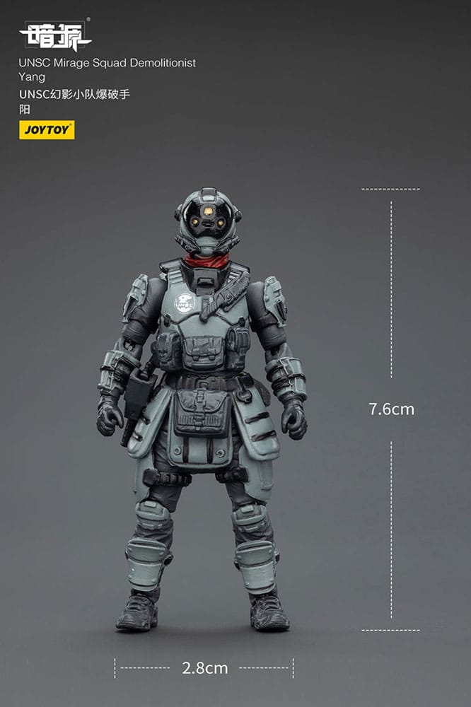 Dark Source Action Figur UNSC Mirage Squad 7 cm Joy Toy (CN)