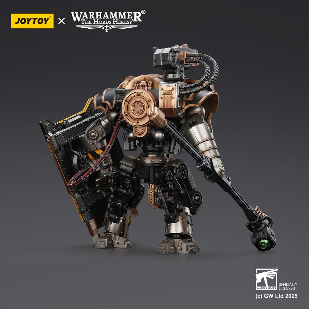 Warhammer The Horus Heresy Action Figur Iron Warriors Iron Circle Domitar-Ferrum Class Battle-automata med Karceri Battle Shield 24 cm Joy Toy (CN)