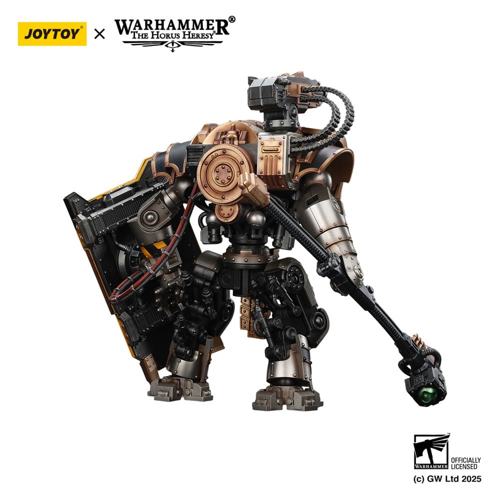 Warhammer The Horus Heresy Action Figur Iron Warriors Iron Circle Domitar-Ferrum Class Battle-automata med Karceri Battle Shield 24 cm Joy Toy (CN)