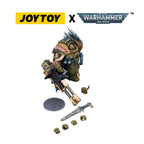 Warhammer 40,000 Action Figur Death Guard Blightlord Terminator 1 med Reaper Autocannon och Bubotic Blades 14 cm Joy Toy (CN)