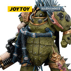 Warhammer 40,000 Action Figur Death Guard Blightlord Terminator 1 med Reaper Autocannon och Bubotic Blades 14 cm Joy Toy (CN)