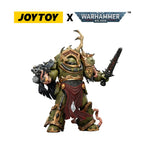 Warhammer 40,000 Action Figur Death Guard Blightlord Terminator 3 med Combi-bolter och Bubotic Blade 14 cm Joy Toy (CN)
