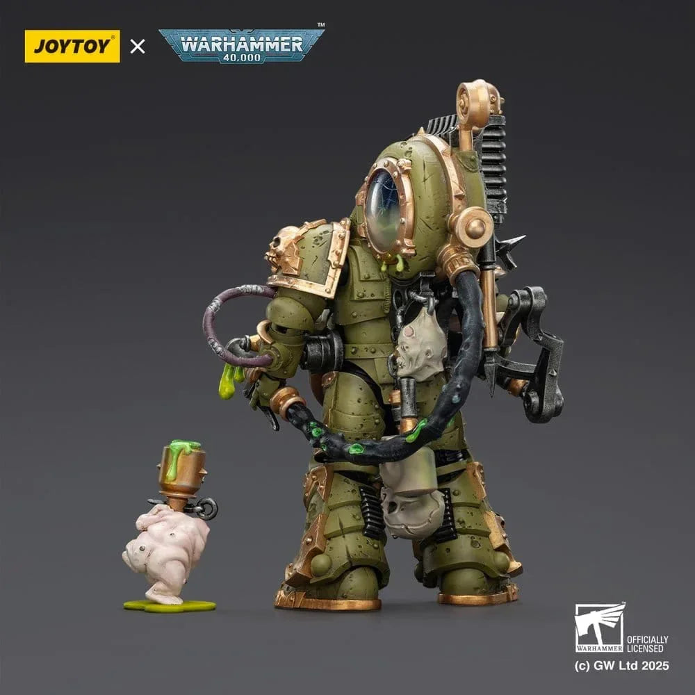 Warhammer 40 000 Actionfigur Death Guard Foul Blight Spawn med Plague Sprayer 12 cm Joy Toy (CN)