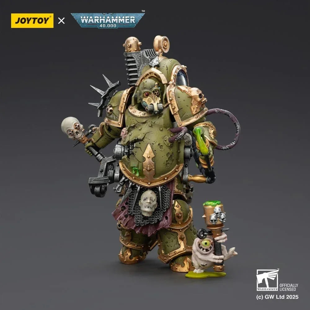 Warhammer 40 000 Actionfigur Death Guard Foul Blight Spawn med Plague Sprayer 12 cm Joy Toy (CN)