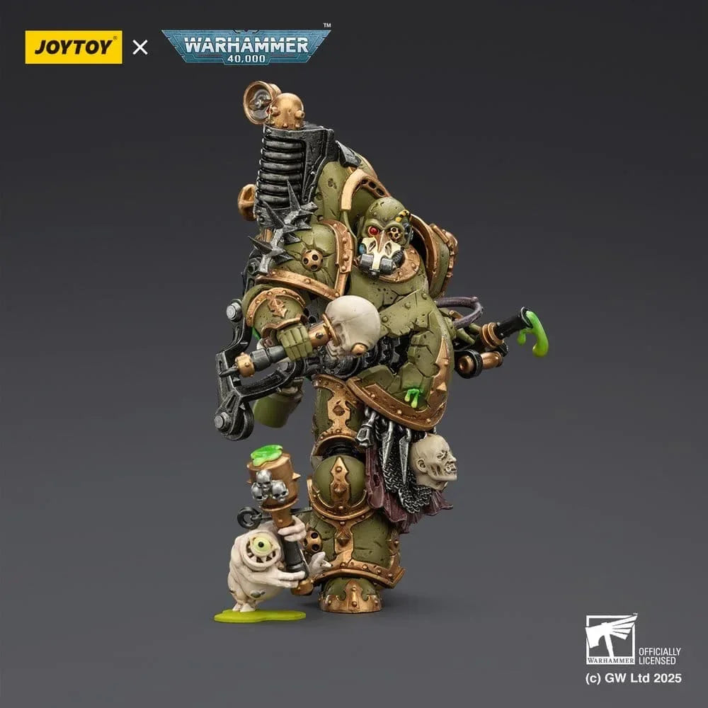 Warhammer 40 000 Actionfigur Death Guard Foul Blight Spawn med Plague Sprayer 12 cm Joy Toy (CN)