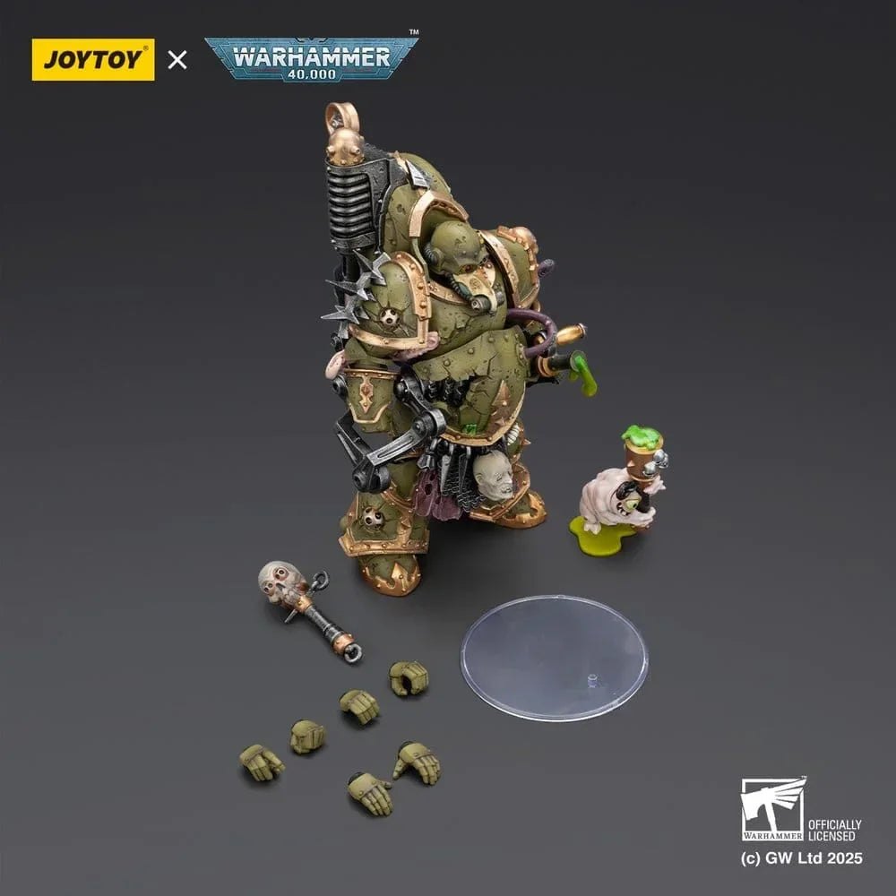 Warhammer 40 000 Actionfigur Death Guard Foul Blight Spawn med Plague Sprayer 12 cm Joy Toy (CN)