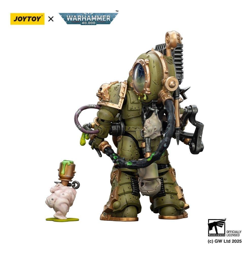 Warhammer 40 000 Actionfigur Death Guard Foul Blight Spawn med Plague Sprayer 12 cm Joy Toy (CN)