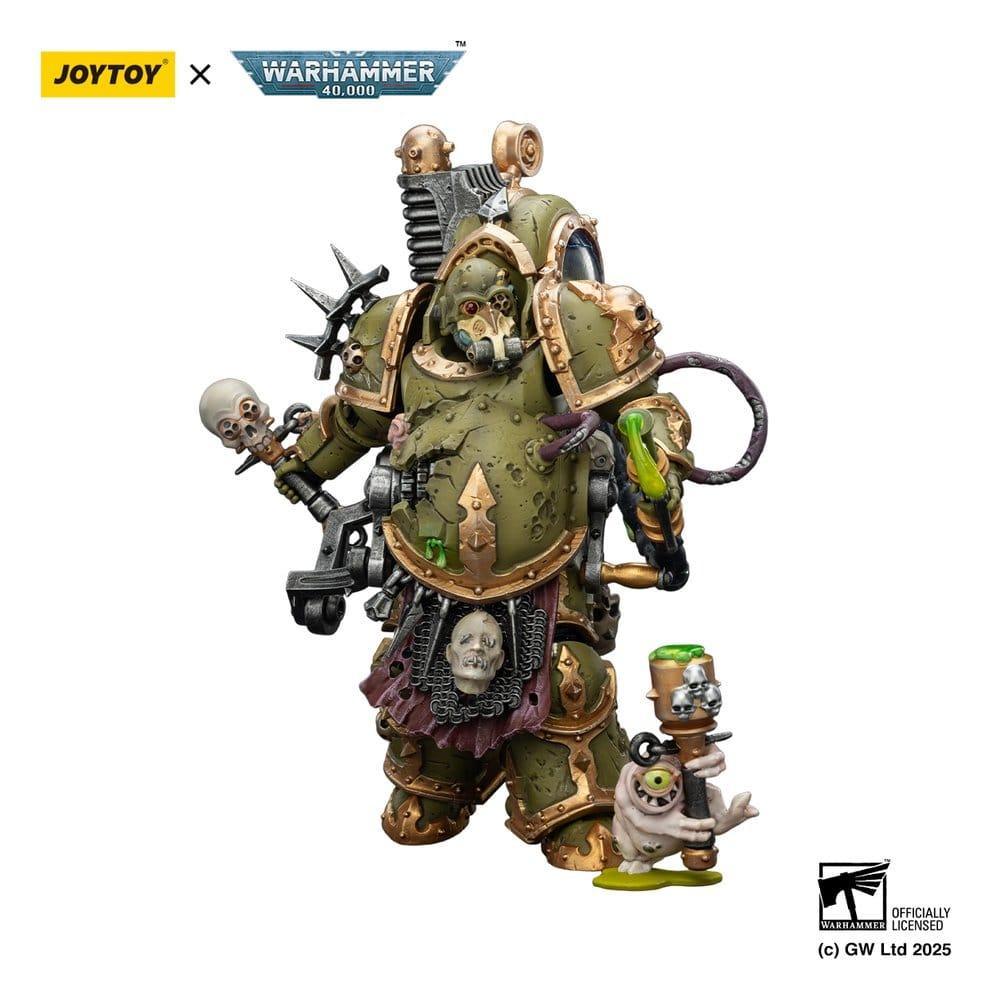 Warhammer 40 000 Actionfigur Death Guard Foul Blight Spawn med Plague Sprayer 12 cm Joy Toy (CN)