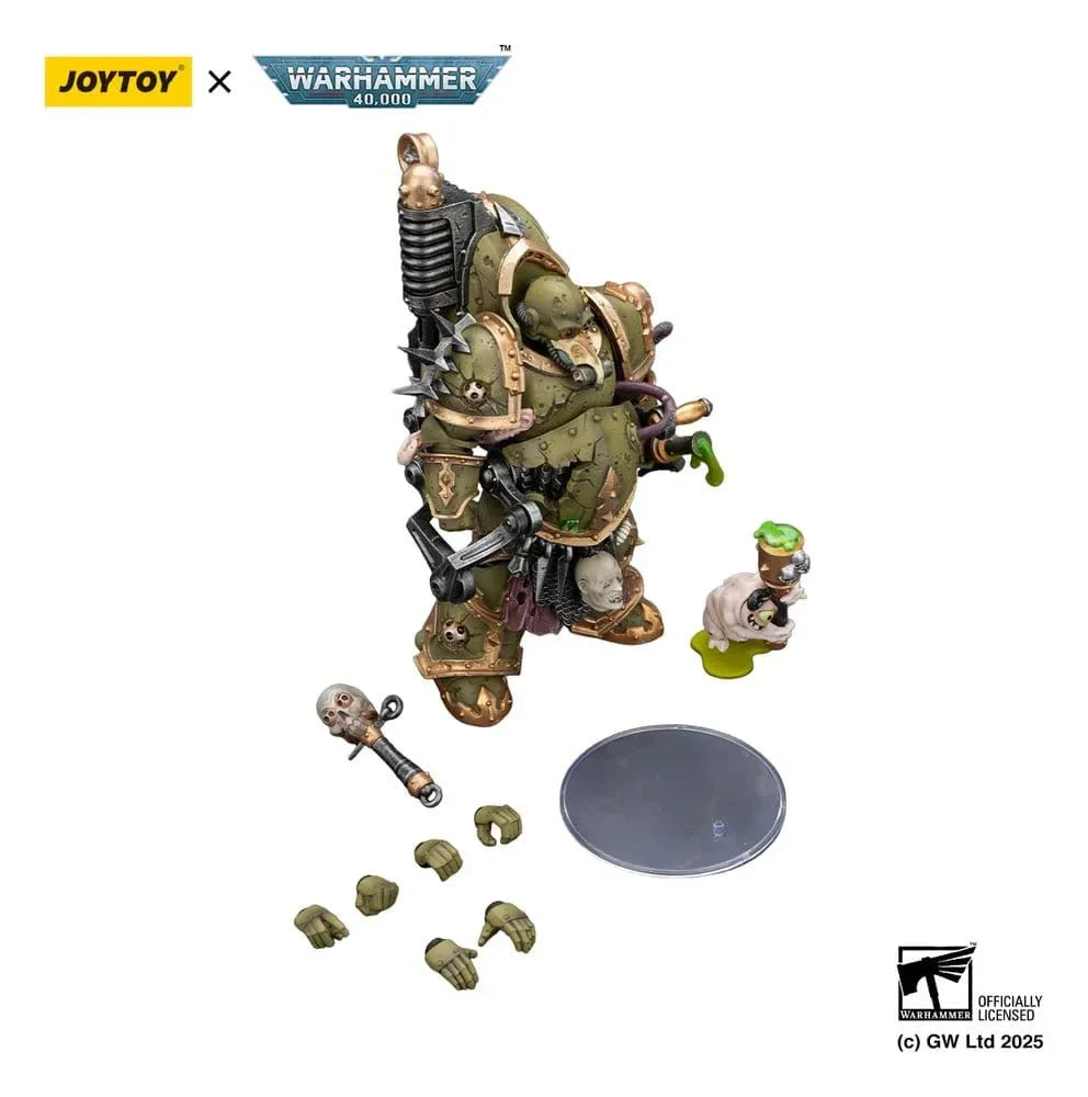 Warhammer 40 000 Actionfigur Death Guard Foul Blight Spawn med Plague Sprayer 12 cm Joy Toy (CN)