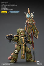 Warhammer 40,000 Action Figur Death Guard Plague Marine Icon bärare med Boltgun och Plague kniv 12 cm Joy Toy (CN)