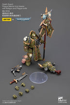 Warhammer 40,000 Action Figur Death Guard Plague Marine Icon bärare med Boltgun och Plague kniv 12 cm Joy Toy (CN)
