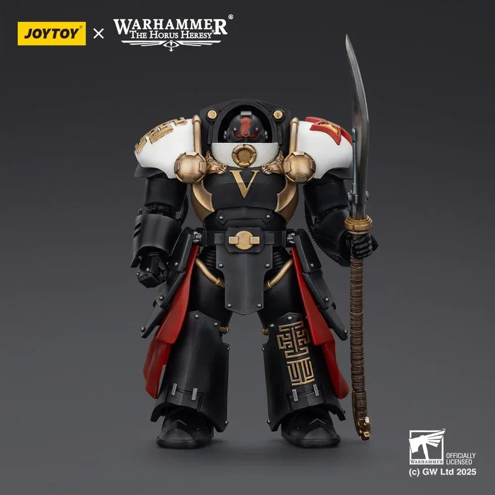 Warhammer The Horus Heresy Action Figur White Scars Ebon Keshig Terminator 1 med Power Glaive 13 cm Joy Toy (CN)