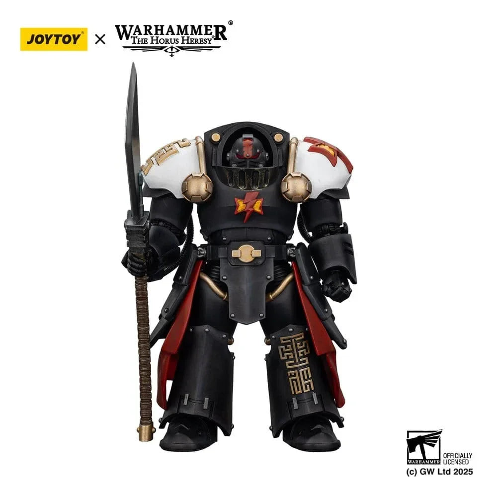 Warhammer The Horus Heresy Action Figur White Scars Ebon Keshig Terminator 2 med Power Glaive 13 cm Joy Toy (CN)