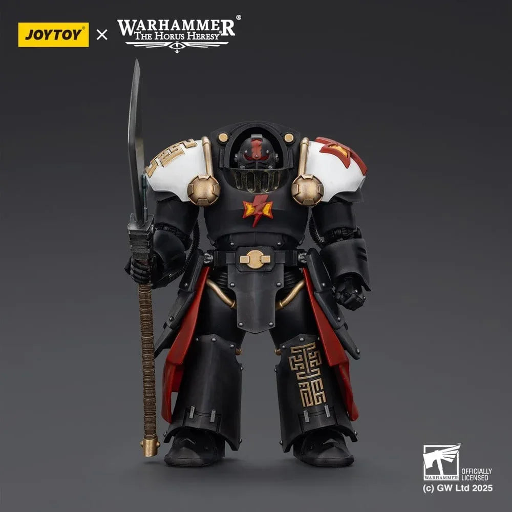 Warhammer The Horus Heresy Action Figur White Scars Ebon Keshig Terminator 2 med Power Glaive 13 cm Joy Toy (CN)