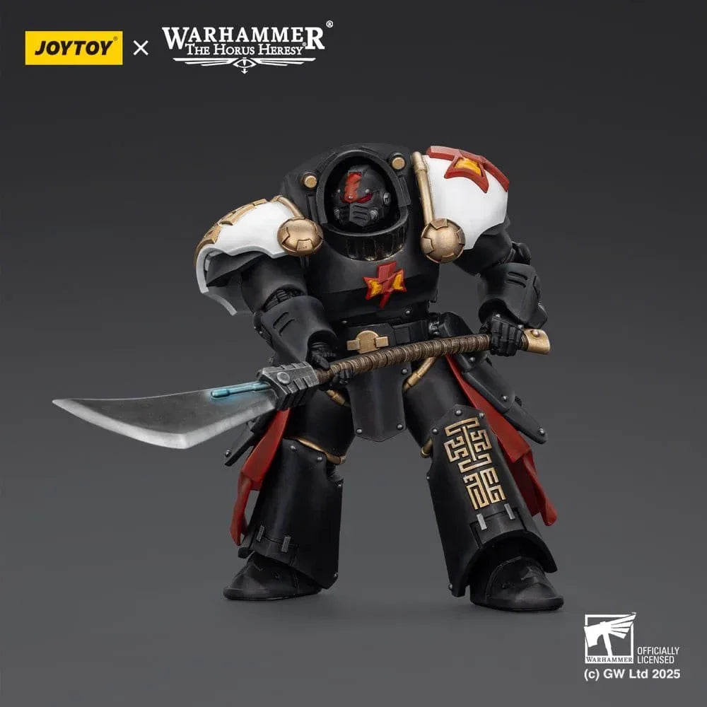 Warhammer The Horus Heresy Action Figur White Scars Ebon Keshig Terminator 2 med Power Glaive 13 cm Joy Toy (CN)
