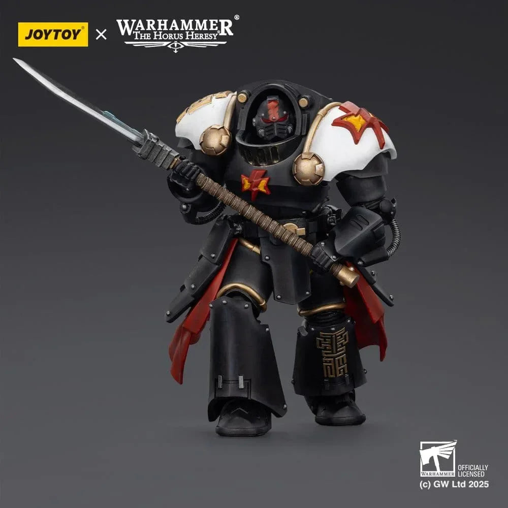 Warhammer The Horus Heresy Action Figur White Scars Ebon Keshig Terminator 2 med Power Glaive 13 cm Joy Toy (CN)