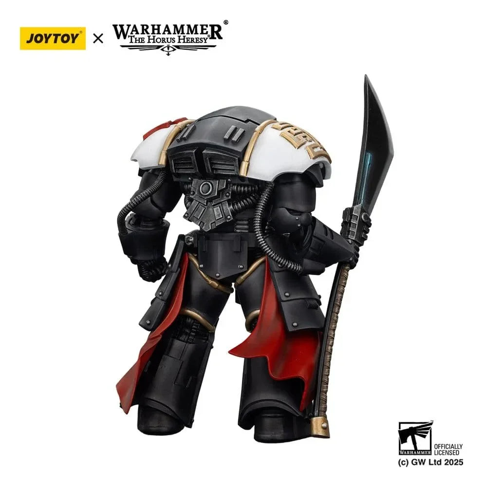 Warhammer The Horus Heresy Action Figur White Scars Ebon Keshig Terminator 2 med Power Glaive 13 cm Joy Toy (CN)