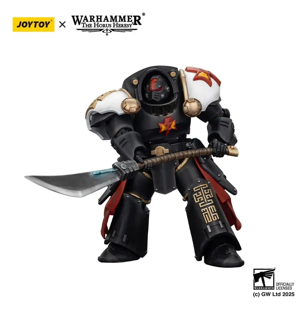 Warhammer The Horus Heresy Action Figur White Scars Ebon Keshig Terminator 2 med Power Glaive 13 cm Joy Toy (CN)