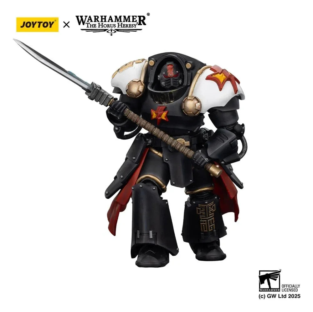 Warhammer The Horus Heresy Action Figur White Scars Ebon Keshig Terminator 2 med Power Glaive 13 cm Joy Toy (CN)