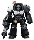 Warhammer 40,000 Action Figur Raven Guard Terminator 3 med Power Fist och Assault Cannon 14 cm