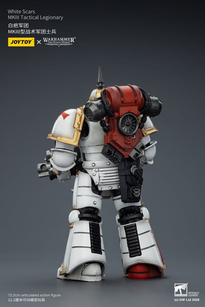 Warhammer The Horus Heresy Action Figur White Scars MKIII Tactical Legionär 12 cm