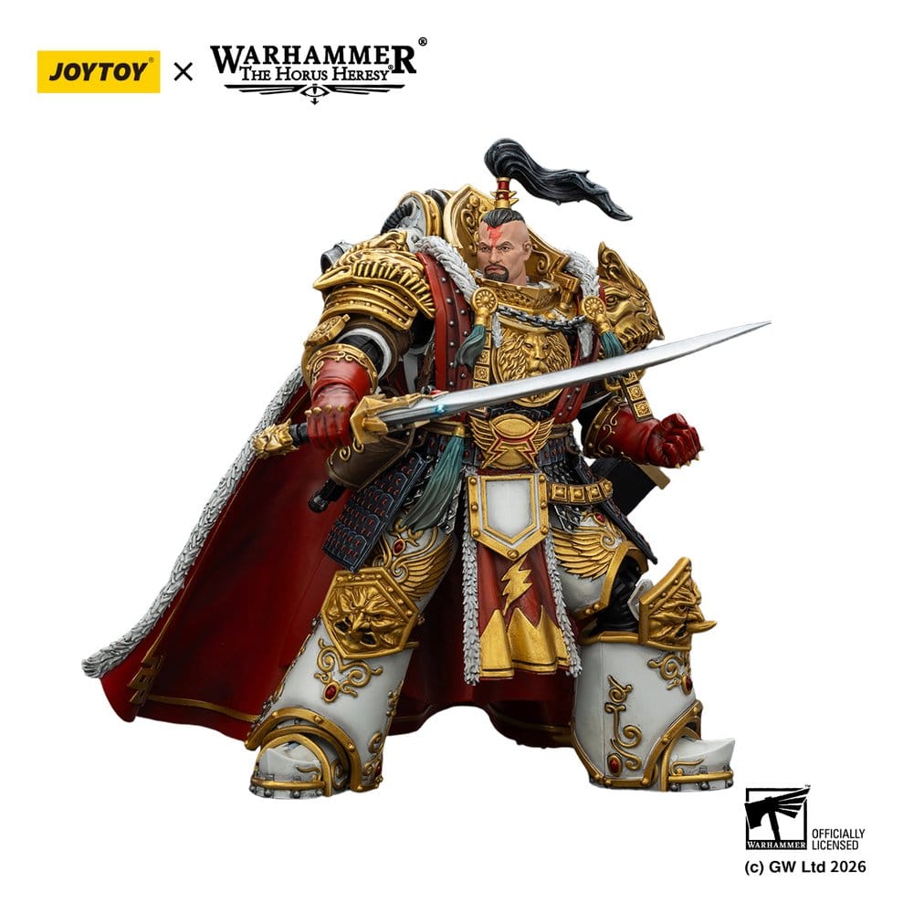 Warhammer The Horus Heresy Action Figur White Scars Jaghatai Khan Primarch av Vth Legion 19 cm