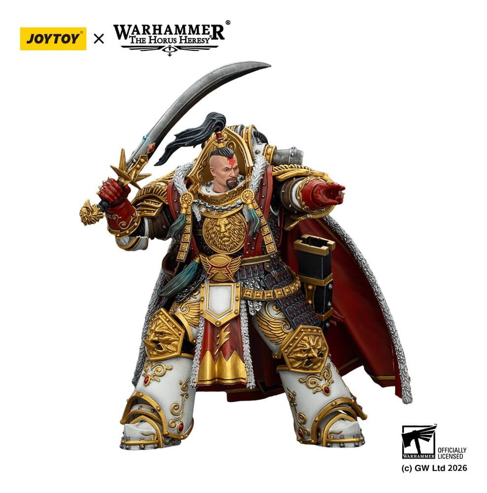 Warhammer The Horus Heresy Action Figur White Scars Jaghatai Khan Primarch av Vth Legion 19 cm