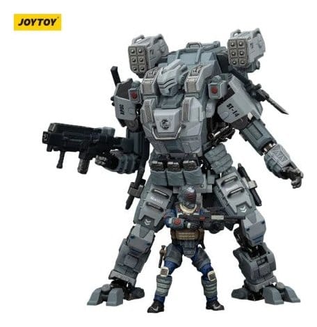 Dark Source Actionfigur 1/25 APOC-serien Sky Tempest Fire Strike Mech ST-8614, 14 cm