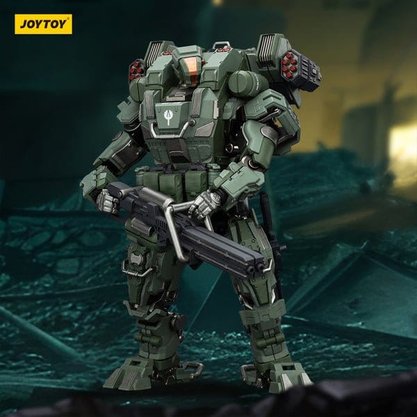 Dark Source Action Figur 1/25 APOC-serien Falk 02 Snabbangreppsmech ST-8615 14 cm