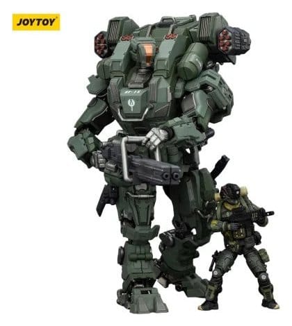 Dark Source Action Figur 1/25 APOC-serien Falk 02 Snabbangreppsmech ST-8615 14 cm