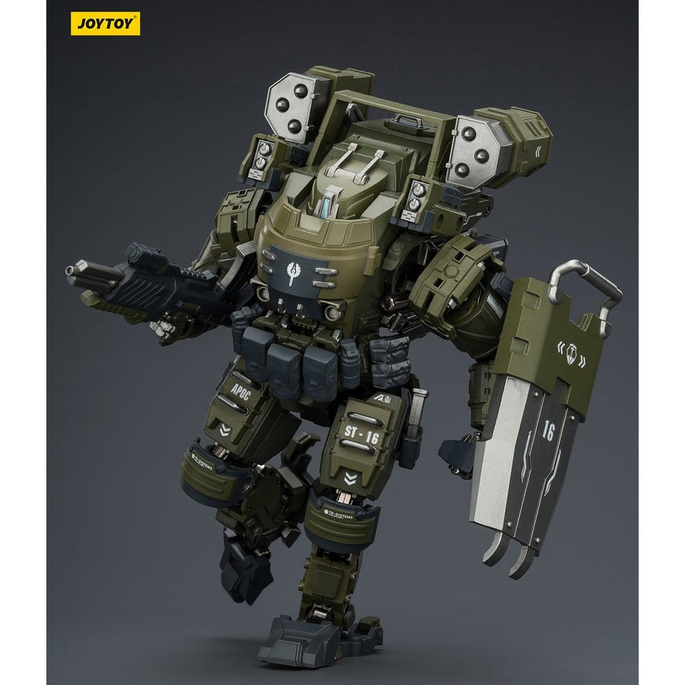 Dark Source Actionfigur 1/25 APOC-serien Storm Surge Tung Eld Assault Mech ST-8616 14 cm