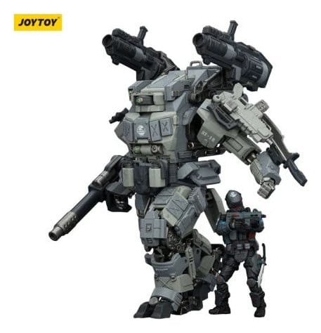 Dark Source Actionfigur 1/25 APOC-serien Bedrock Fury Eldslag Mech ST-8618 14 cm