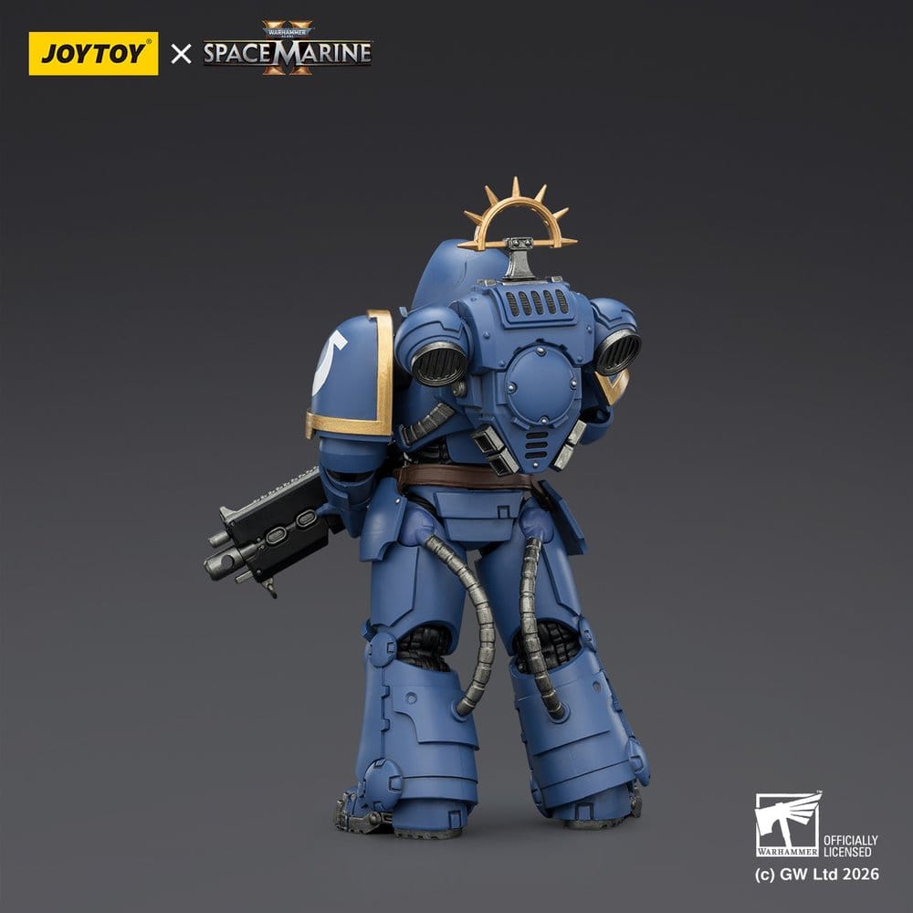 Warhammer 40,000 Actionfigur Spelutgåva Ultramarines Heavy Intercessor 13 cm