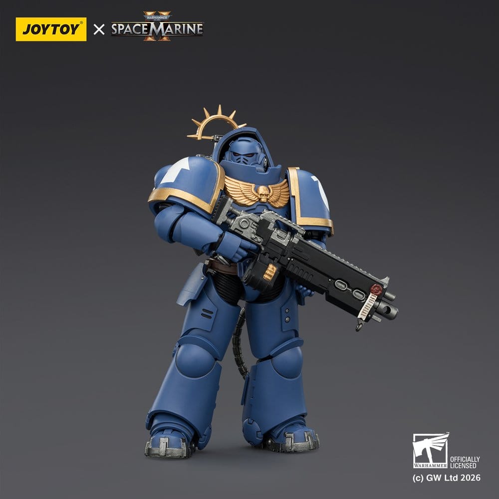Warhammer 40,000 Actionfigur Spelutgåva Ultramarines Heavy Intercessor 13 cm