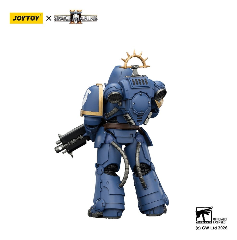 Warhammer 40,000 Actionfigur Spelutgåva Ultramarines Heavy Intercessor 13 cm