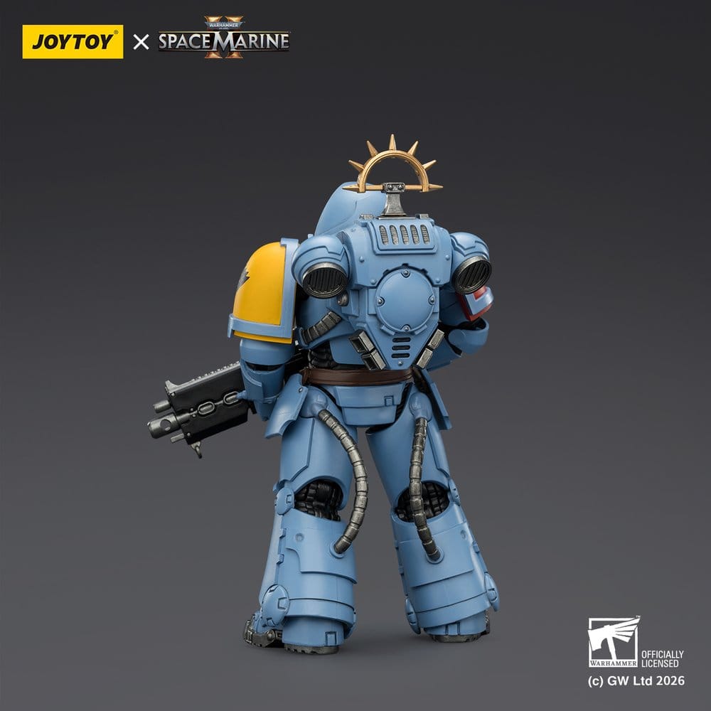 Warhammer 40,000 Actionfigur Spelledition Space Wolves Heavy Intercessor 13 cm