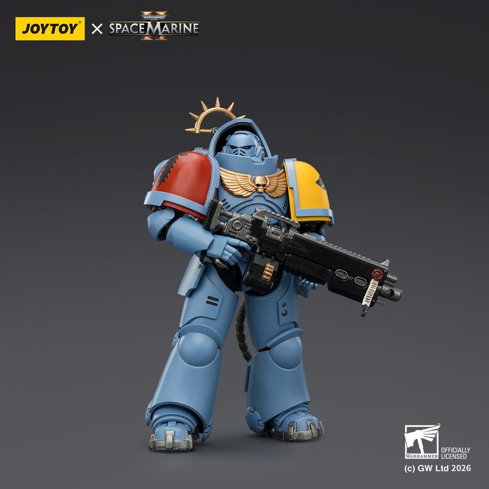 Warhammer 40,000 Actionfigur Spelledition Space Wolves Heavy Intercessor 13 cm