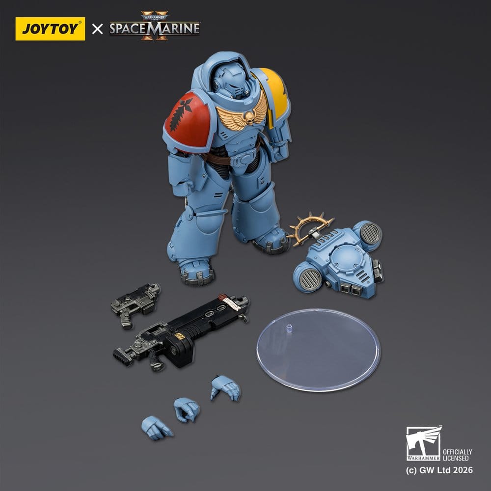 Warhammer 40,000 Actionfigur Spelledition Space Wolves Heavy Intercessor 13 cm