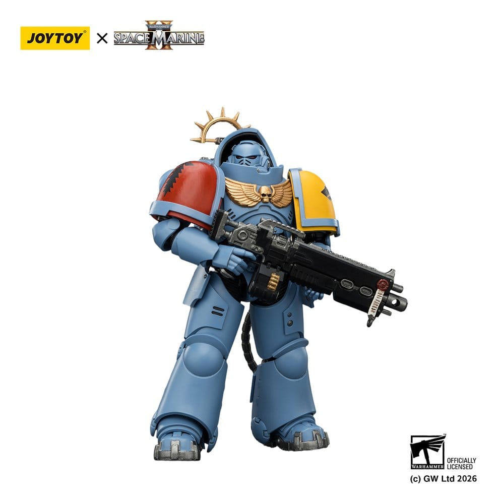 Warhammer 40,000 Actionfigur Spelledition Space Wolves Heavy Intercessor 13 cm