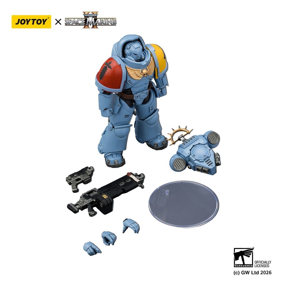 Warhammer 40,000 Actionfigur Spelledition Space Wolves Heavy Intercessor 13 cm