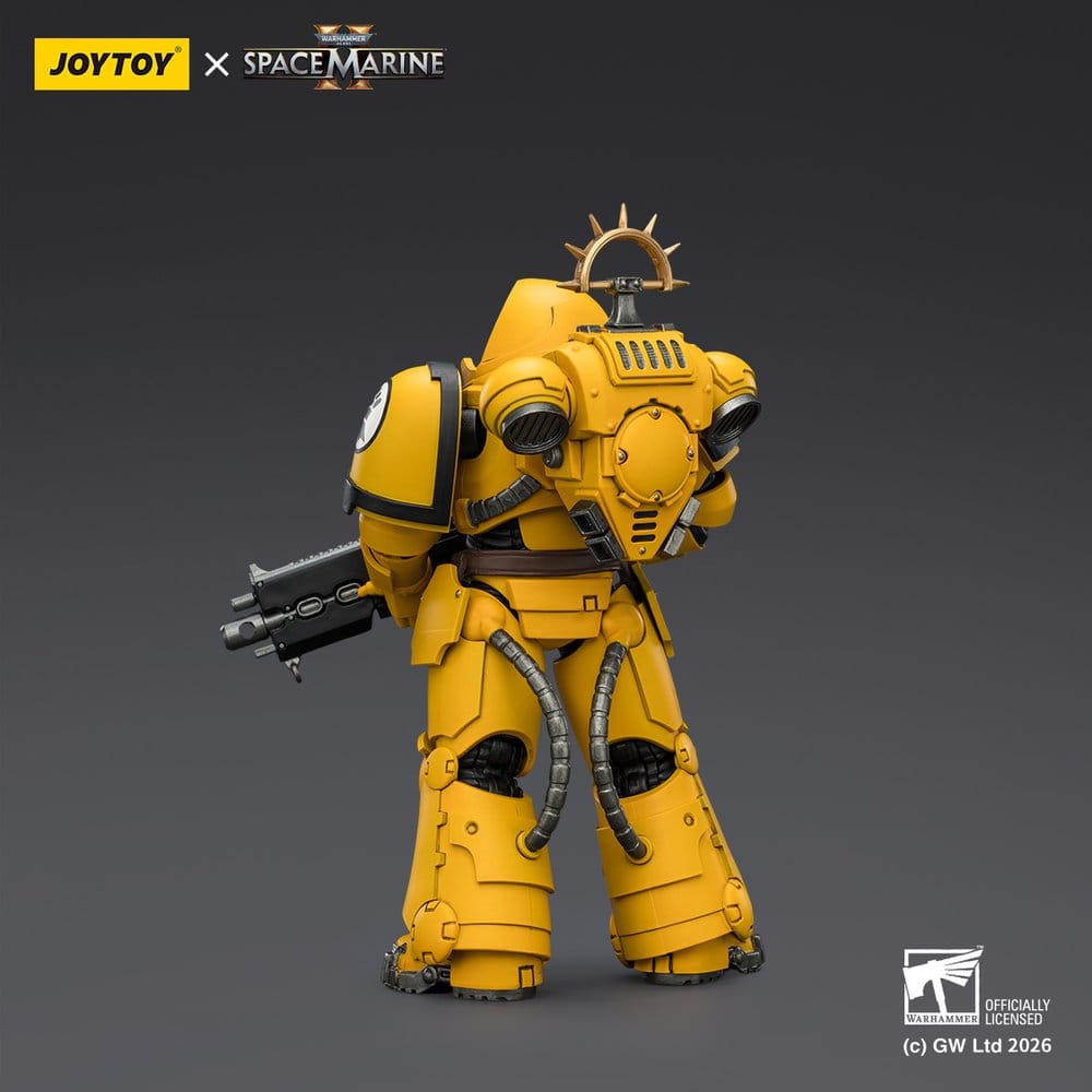 Warhammer 40,000 Actionfigur Spelutgåva Imperial Fists Heavy Intercessor 13 cm