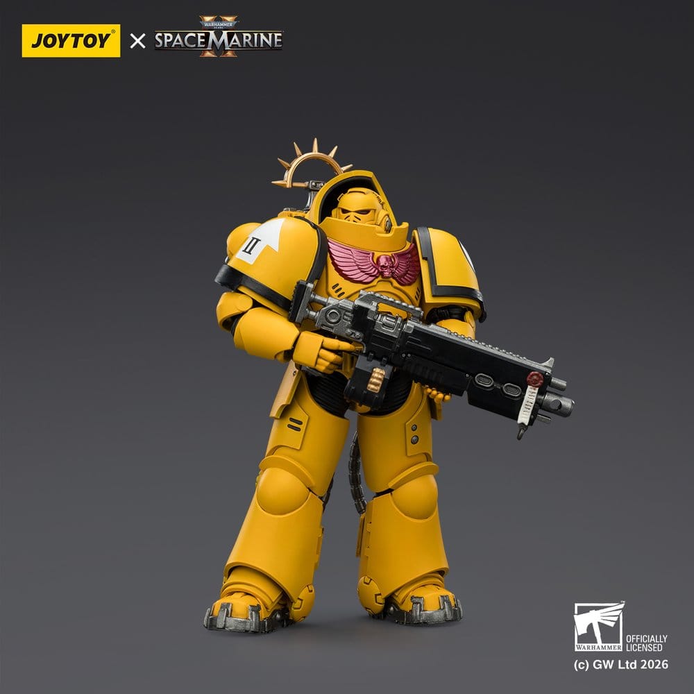 Warhammer 40,000 Actionfigur Spelutgåva Imperial Fists Heavy Intercessor 13 cm