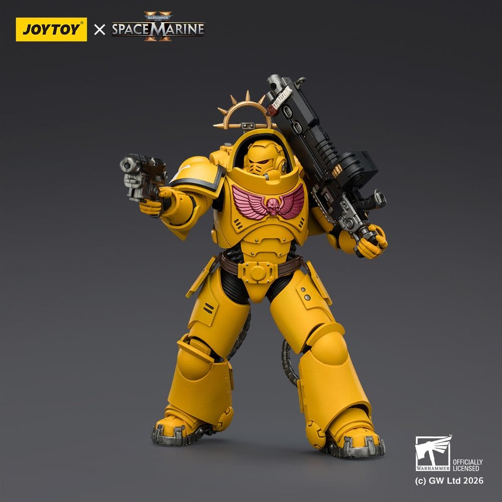 Warhammer 40,000 Actionfigur Spelutgåva Imperial Fists Heavy Intercessor 13 cm