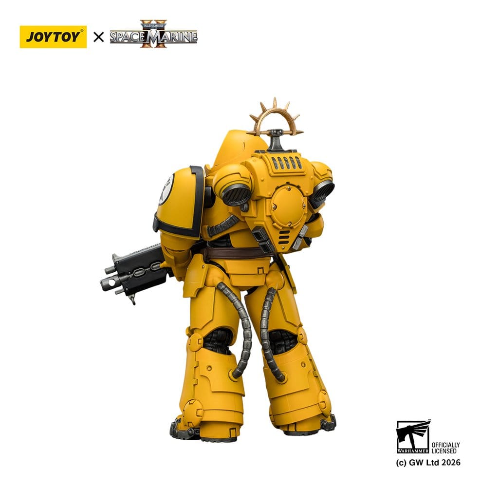 Warhammer 40,000 Actionfigur Spelutgåva Imperial Fists Heavy Intercessor 13 cm